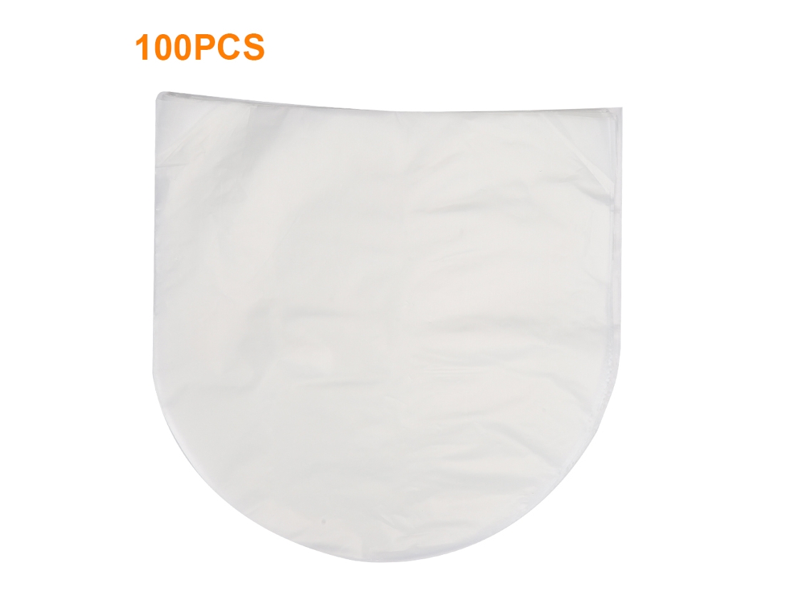 100 Bolsas Protectoras Antiestáticas De Pe Para Discos De Vinilo Lp De 12 Pulgadas
