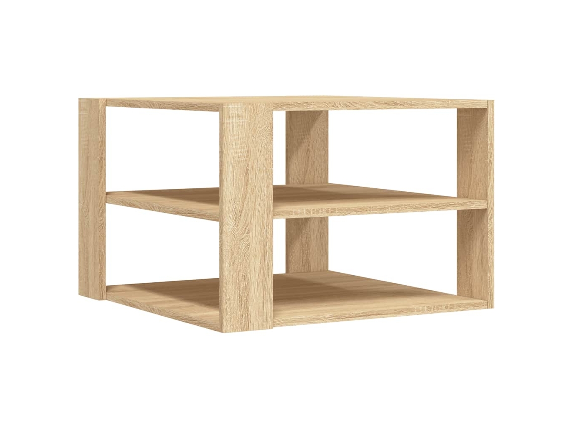 Maison Exclusive - Mesa De Centro Madera De Ingeniería Roble Sonoma 58x58x40cm