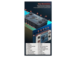 Consola De Videojuegos Retro R40s 16gb 128gb Wifi Bt Linux Soporte Para Psp Ps1 N64 Dc Arcade Simulator Negro
