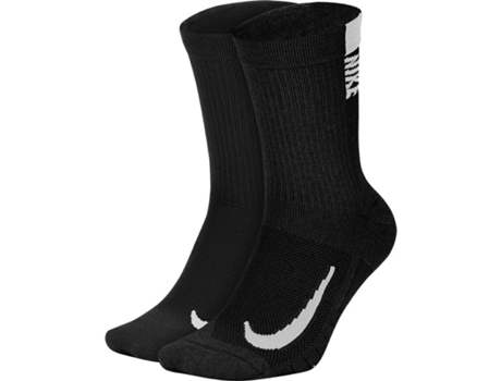 Calcetines NIKE Multiplier Crew, Negro, Unisexo XL