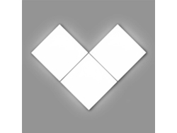 Figura LED ARROW Decorativa 30W 2400lm 4000K 64x85cm 7hSevenOn Deco