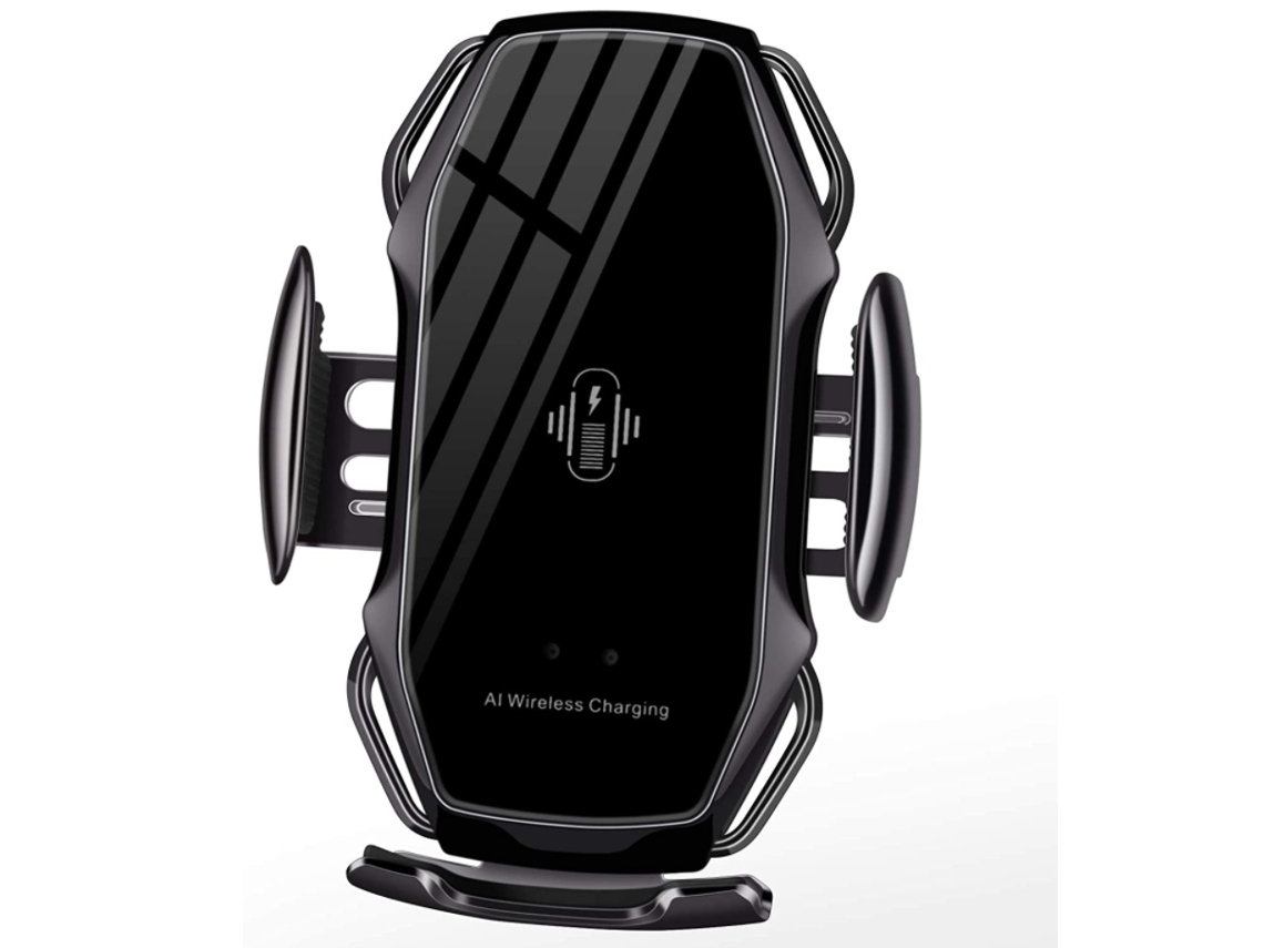Cargador Sem Carro Sensor Toque Retrátil Carregamento para iPhone XS/Xs Max/XR YIZHOOD Negro