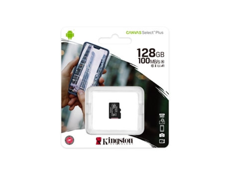 Kingston Sd 128Gb Micro Sdhc 100R A1 C10