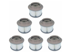 Paquete de 6 filtros de repuesto para spa MSPA FD2089. Cartucho de filtro para bomba MSPA. Todos los spas actuales Zhuoxuan.