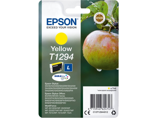 Cartucho de tinta EPSON T1294 - C13T12944022