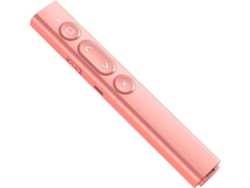 Apresentador Sem Fio 100 M Recarregável 2.4 Ghz Multimídia Powerpoint Laser Pointer Apresentação Rosa GERTIZ