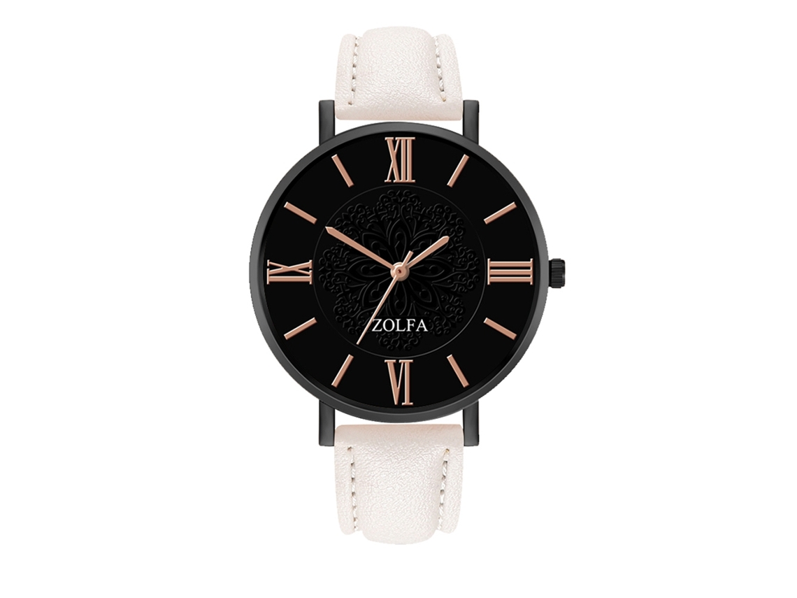 Reloj De Pulsera Analógico Redondo De Aleación Con Elegante Movimiento De Cuarzo Unisex.