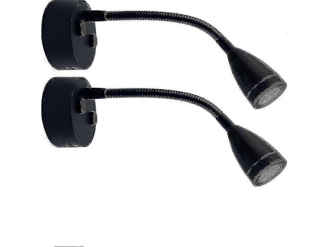 2pcs Luzes De Leitura Led Reguláveis ​​​​12v 24v Con Cargador Usb Para Rv Nostalgia88