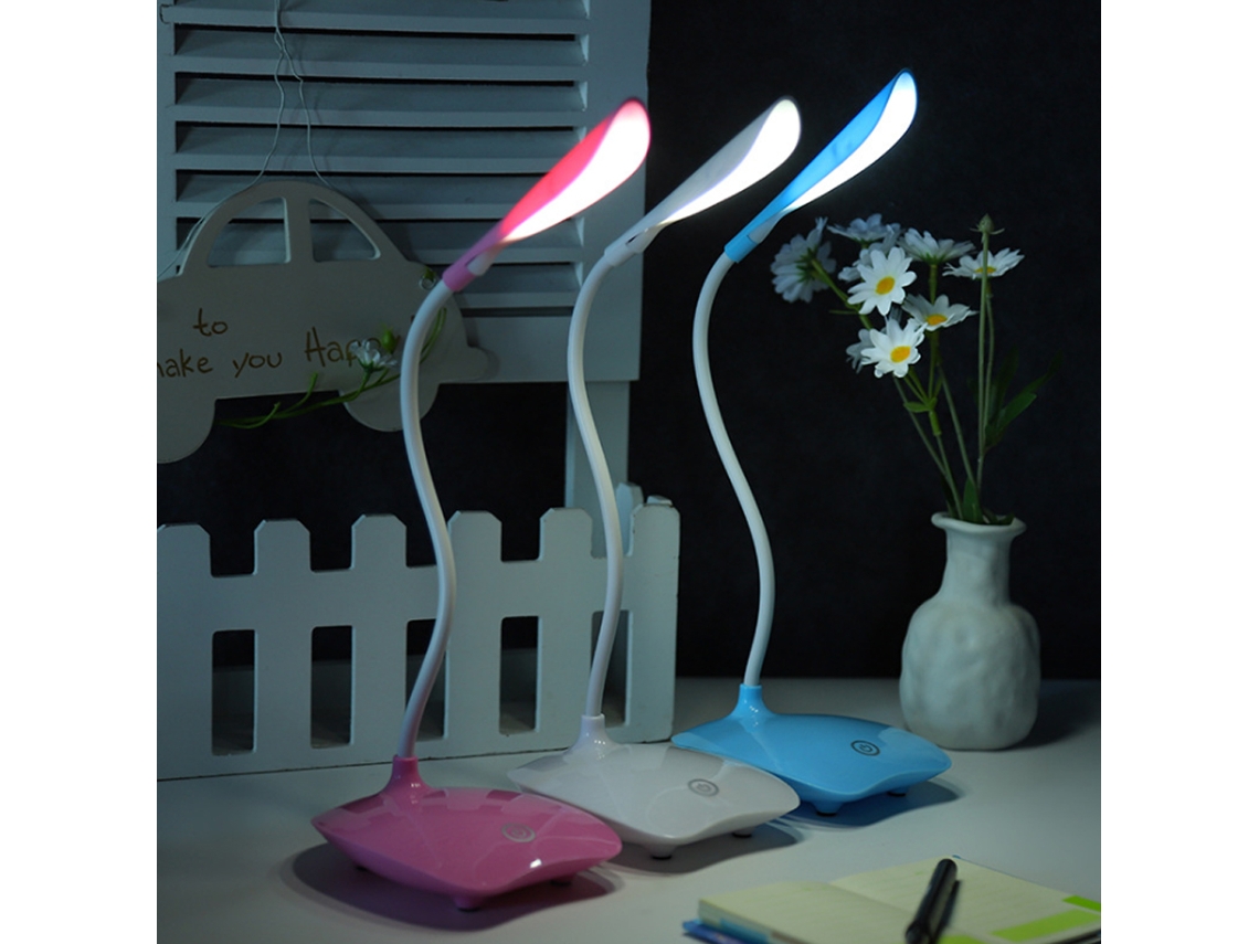 Bj-lâmpada De Escritório Led Recarregável Com Controle Táctil Flexibilidade 360° Luz Suave Para Leitura
