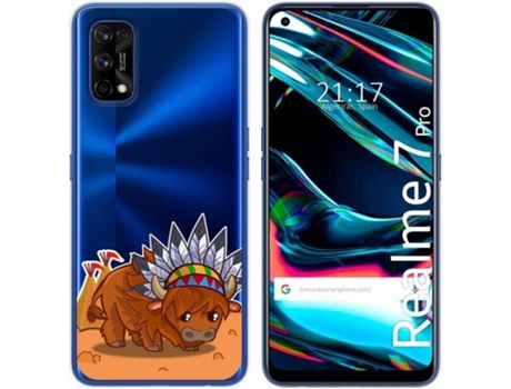 Carcasa Realme 7 Pro TUMUNDOSMARTPHONE Bufalo Multicolor