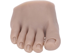 Modelo De Pie De Silicona Suave Reutilizable Para Practicar El Arte De Las Uñas.
