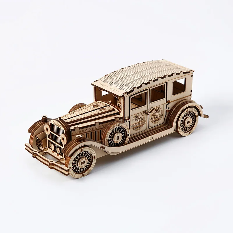 Rompecabezas De Madera 3d, Maquetas De Coches Clásicos, Manualidades De Madera Diy, Rompecabezas Creativos