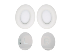 Almohadillas De Repuesto Para Auriculares Nc700, De Espuma Y Piel Sintética, Color Blanco.