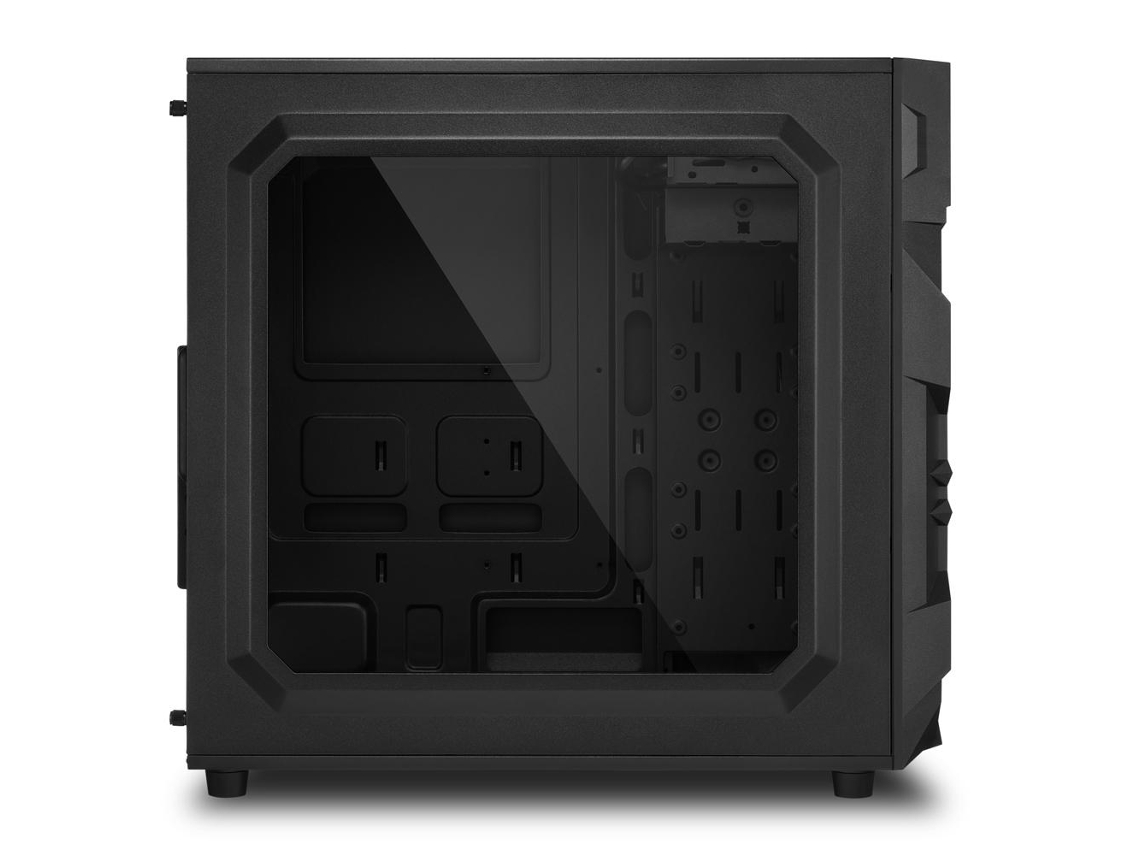 Sharkoon Vg7-W RGB Torre Midi Negro