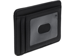 Estuche Negro Antirrobo Rfid Tarjetas Identificación Pasaporte Funda Protectora Multifuncional Tecnología