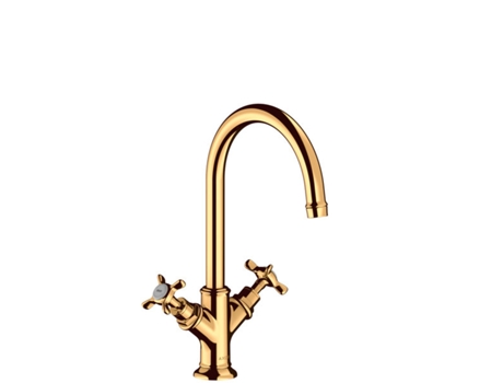Mezclador de lavabo de dos manijas 210 sin desagüe automático HANSGROHE 220 x 220 x 460