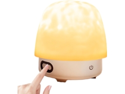 Lámpara de Luna Infantil | Lámpara de Mesa LED, Luz de Noche Lunar | Proyector con Efectos de Luz, Co Gokoco