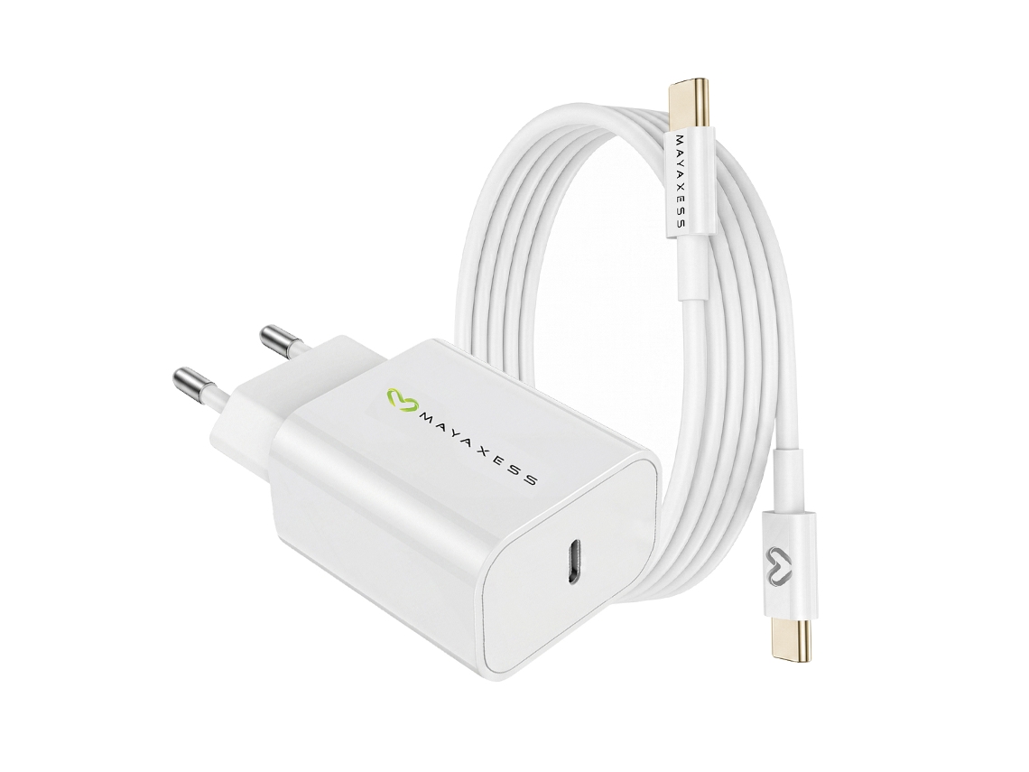 Cargador De Pared Para Galaxy S24 Fe 20w + Cable Usb-c De 1m