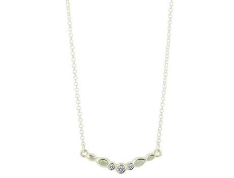 Joyas Oro 8K – Collar en Oro con Circonias Marit