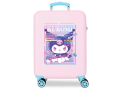 Maleta de cabina Kuromi Current Mood ABS con capacidad de 41,8 L, color rosa, Sanrio