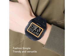 Reloj Deportivo Digital Para Hombre Con Led, Resistente Al Agua Hasta 50 M, Multifuncional.