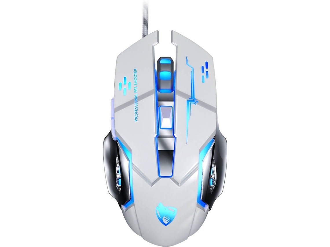 Ratón para juegos V6 (3200 DPI - Blanco)*