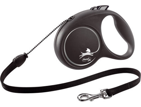 Correa para Perros FLEXI Flexi Black Design (XS - 87gr)