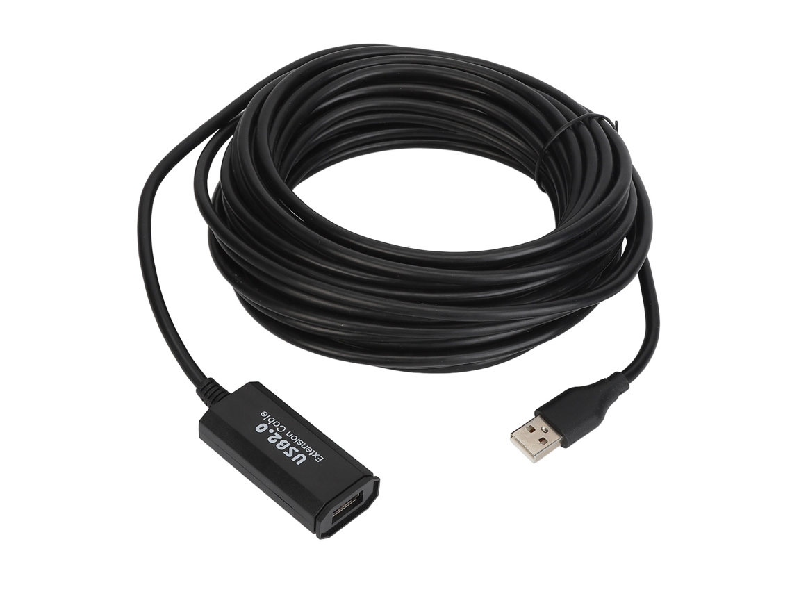 Cable De Extensión Usb Activo De 10 M, Macho A Hembra, 480 Mbps Para Teclado, Ratón, Impresora Y Cámara.