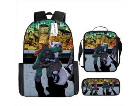 Conjunto de tres piezas de Mochila KOHREE Teenage Mutant Ninja Turtles