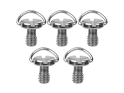 5pcs Tornillo Cámara 1/4 Pulgada Para Placa De Liberación Rápida Adaptador Anillo C Plegable Trípode Monopod