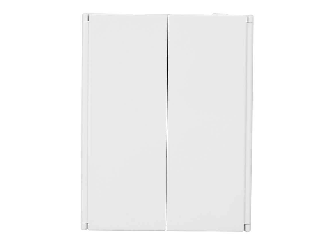 Espejo De Maquillaje Plegable De Mesa De Tres Caras Con 8 Led Brillantes (blanco) 1 Unidad