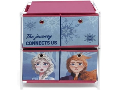 Caja de Almacenamiento FROZEN 66042 Rosa (60 x 53 x 30 cm)