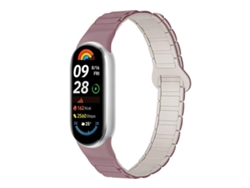 Pulsera para Xiaomi Smart Band 10/9/8 - Silicona magnética - Con tres esferas