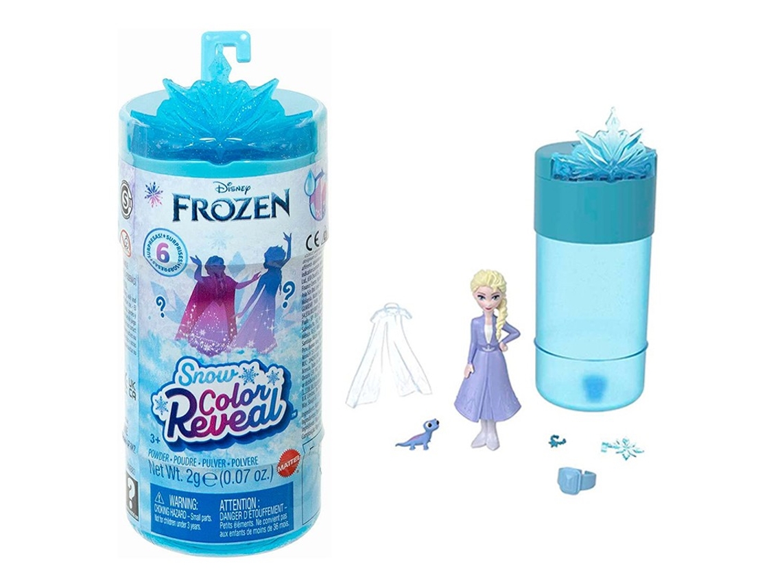 Muñeca FROZEN Color Reveal (Edad Mínima Recomendada: 3 años)