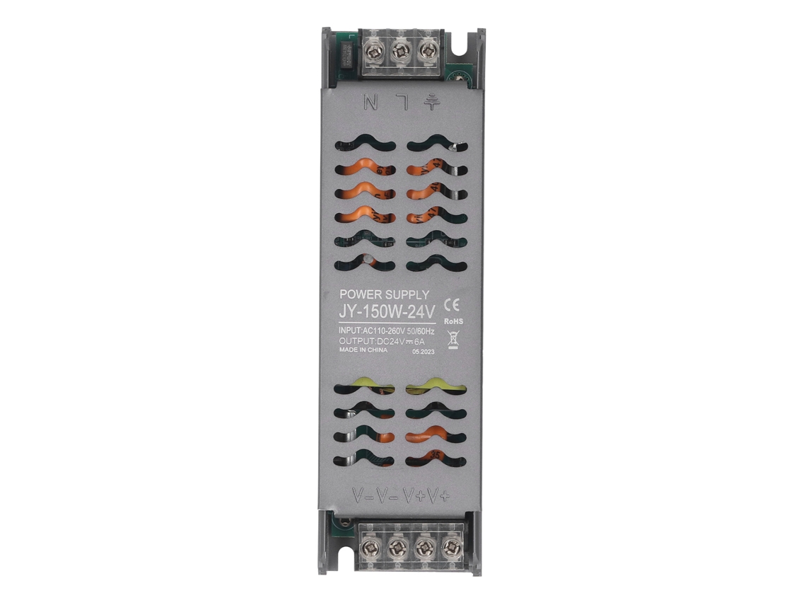 Transformador Led De 150 W, Fuente De Alimentación De Ca De 110-260 V Para Proyectos De Ingeniería, Salida De Cc De 24 V.