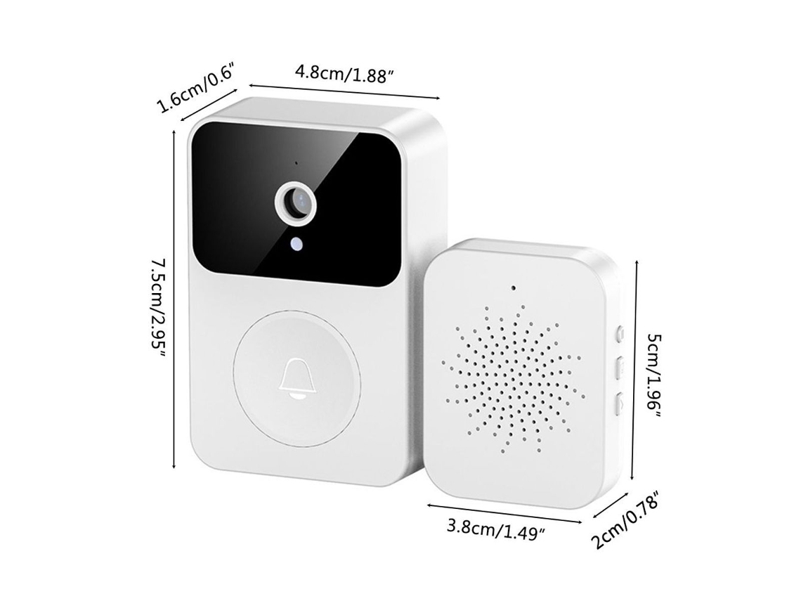 Videoportero Inalámbrico Inteligente Para El Hogar, Hd Visual Klb Brilvibera-wer