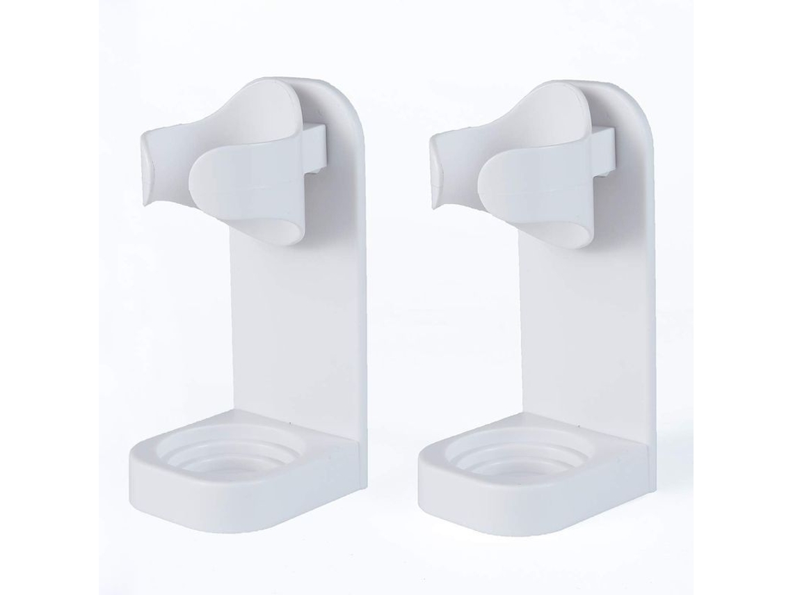 2026-portacepillos Eléctricos Linjou, Organizador De Pared Para Pasta De Dientes, Blanco - Pack De 2