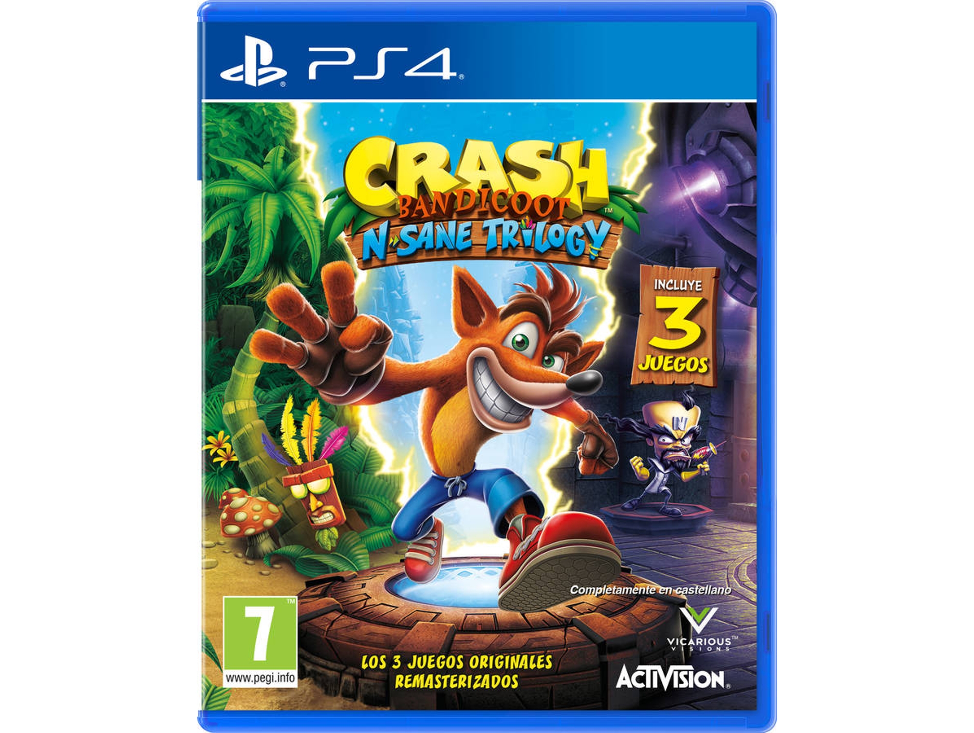 PS4 Crash Bandicoot N. Sane Trilogy