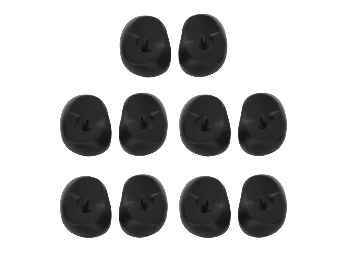 10 Protectores Auditivos De Silicona Duraderos Y Ligeros Para Uso Doméstico Y En Salones De Belleza.