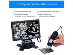 Microscopio digital AV HD con aumento de 1000x y 8 LED