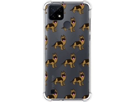 Carcasa Realme C21 TUMUNDOSMARTPHONE Dibujos Antigolpes Perros 09 Multicolor