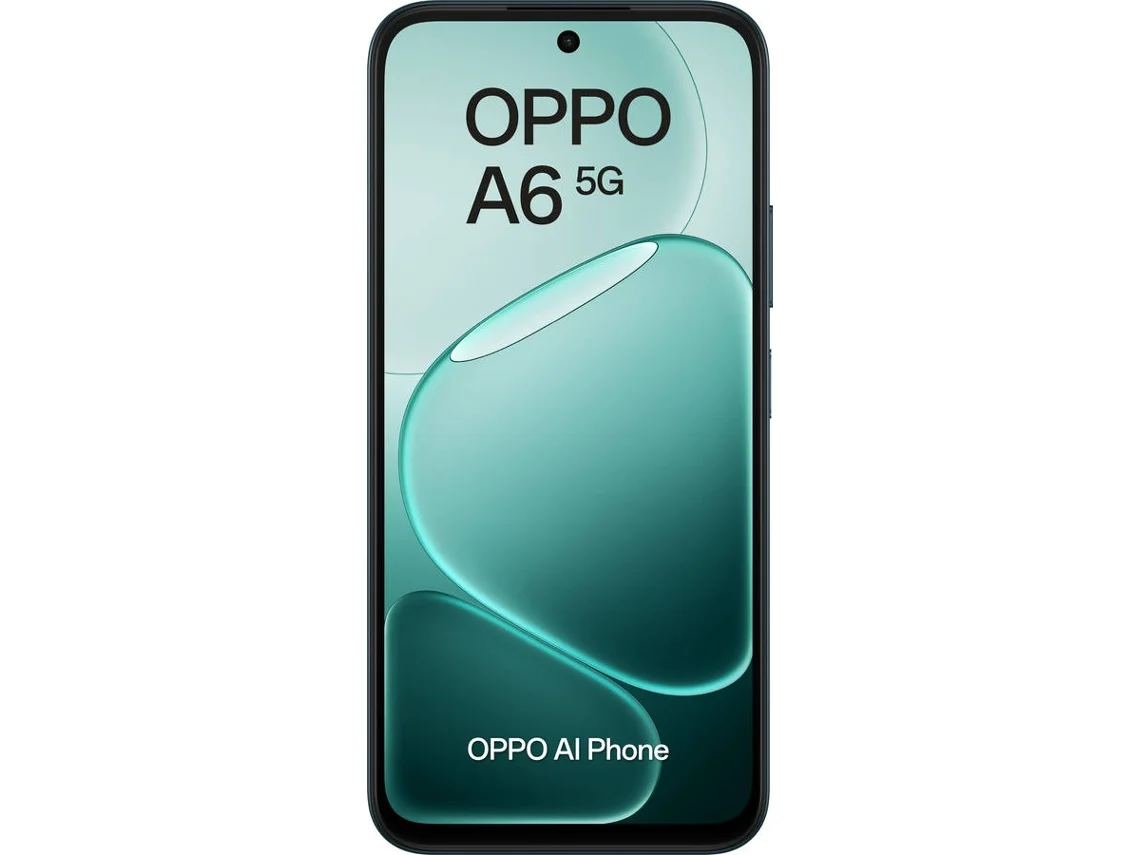 Smartphone OPPO A6 5G (6.75'' - 6 GB - 256 GB - Sapphire Black)