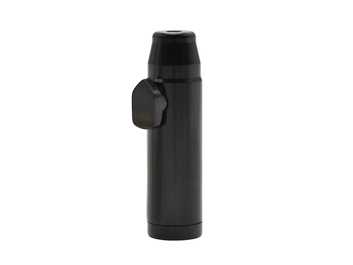 Dispensador De Tabaco En Polvo De Aluminio Forma De Bala Portátil Rellenable