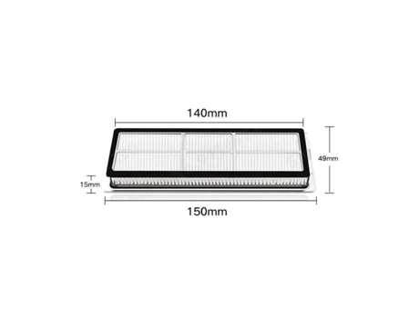 Acessórios de Aspirador 9 piezas para Xiaomi Robot aspiradora 2C Stytj03Zhm Robot cepillo lateral principal filtro paño de fregona