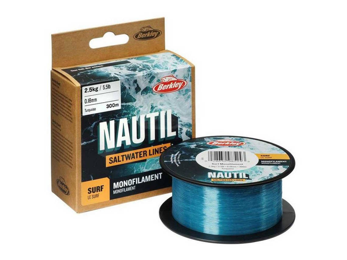 Monofilamento Nautil Surf 600 M Transparente 0.400 Mmberkley