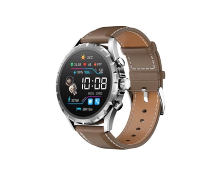 Reloj Inteligente, Bluetooth Call Music, Pantalla Grande de 1,45 Pulgadas, Plata VEANXIN