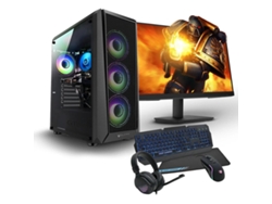 PC de escritorio para juegos RACING AMD Ryzen 5 3400g RAM: 16 GB SSD de 512 GB
