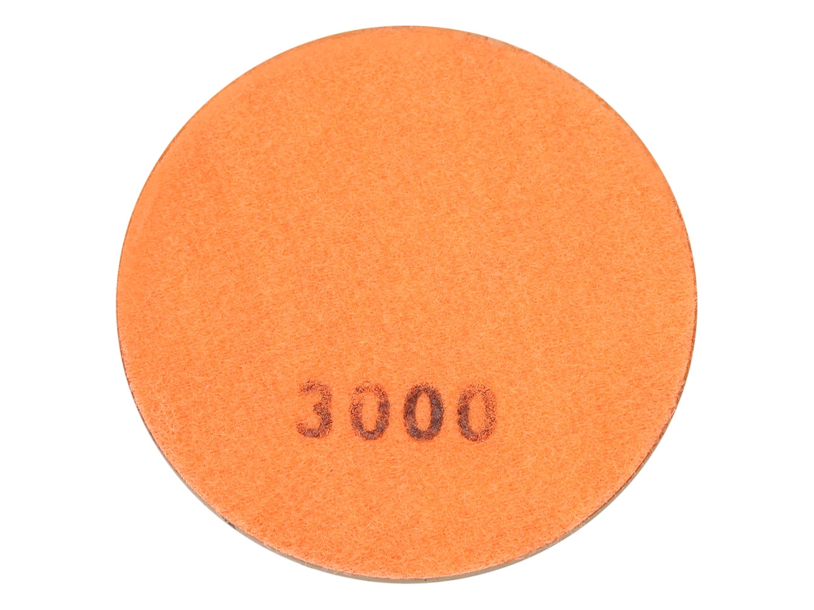 1pc Disco De Esmerilado Y Pulido De Diamante Húmedo 100mm 4 Pulgadas Para Granito Mármol Concreto (3000)