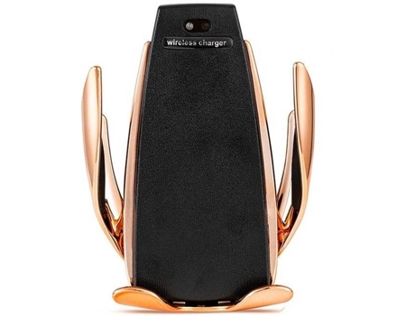 Soporte Magnético de Smartphone HDTOSNER charger-s5-Rose Gold para Coche
