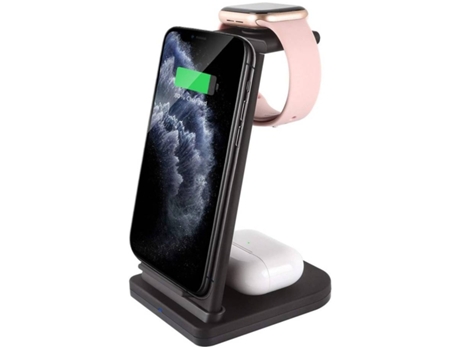 Estación de Carga Sem Rápido Iwat para iPhone 11 Pro/XS/8/XR/11 Pro Max/11/XS Max YIZHOOD Negro